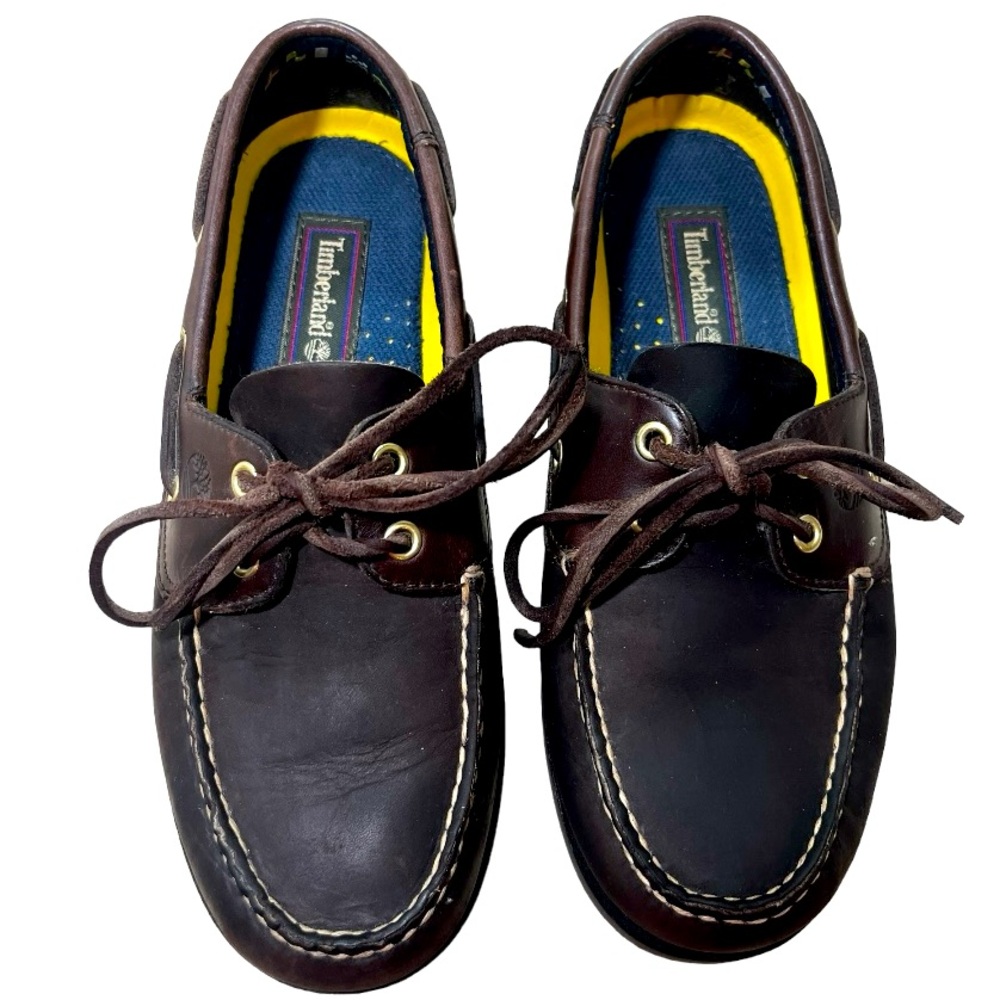Timberland Men’s  Echo Bay 2 Eye Chocolate Leather Loafers. Like New.